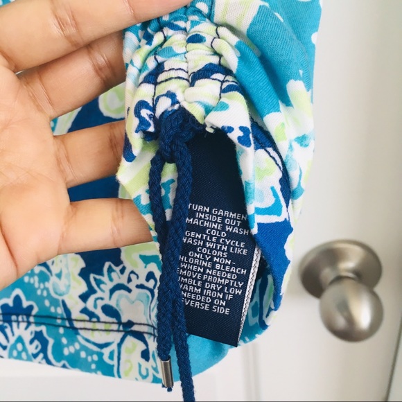 Chaps women’s cap sleeve blouse side strings small - Picture 4 of 7